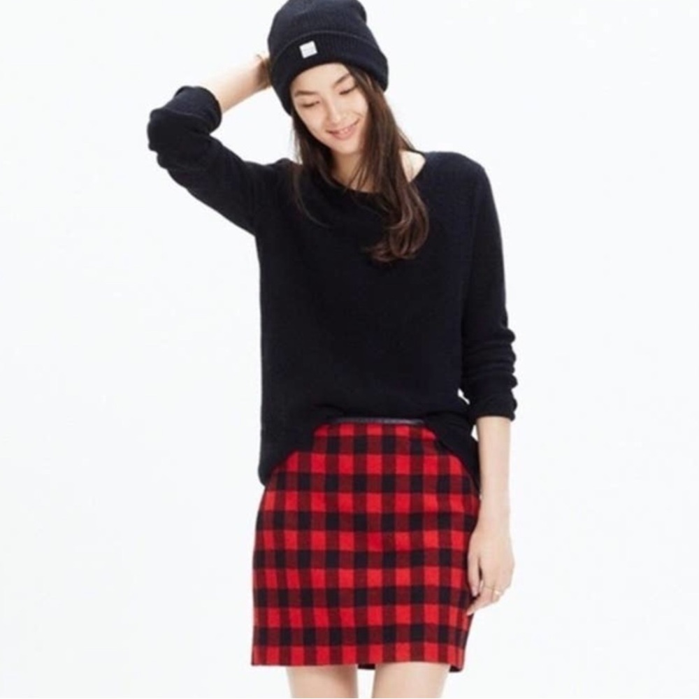 Madewell Buffalo Check Skirt - Picture 9 of 9